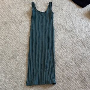 Project Social T Ribbed Maxi Dress - Teal